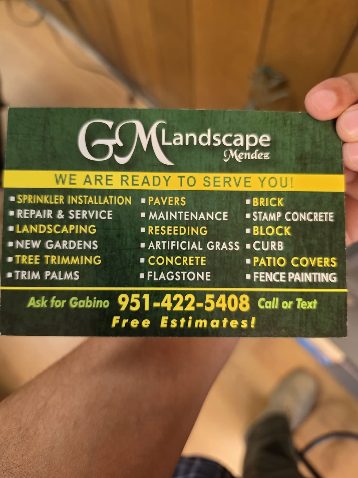 GM Landscape Mendez project photo
